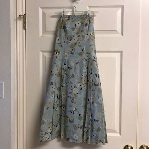 Express Floral A-Line Dress